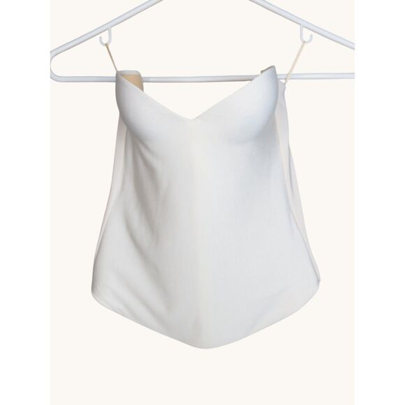 David's Bridal Other - David's Bridal Corset Strapless Bra Shapewear 34B Underwire Off White Formal